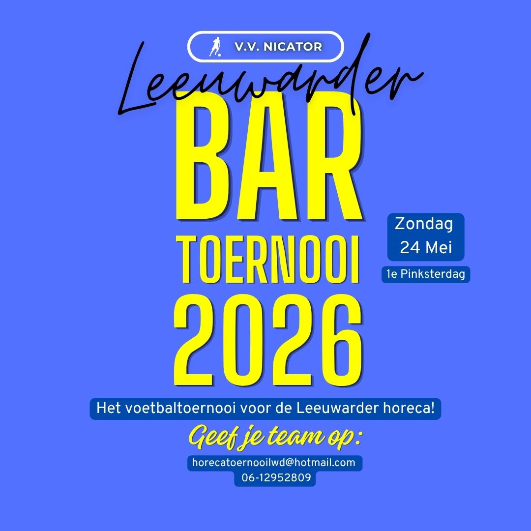 Bar toernooi 2026