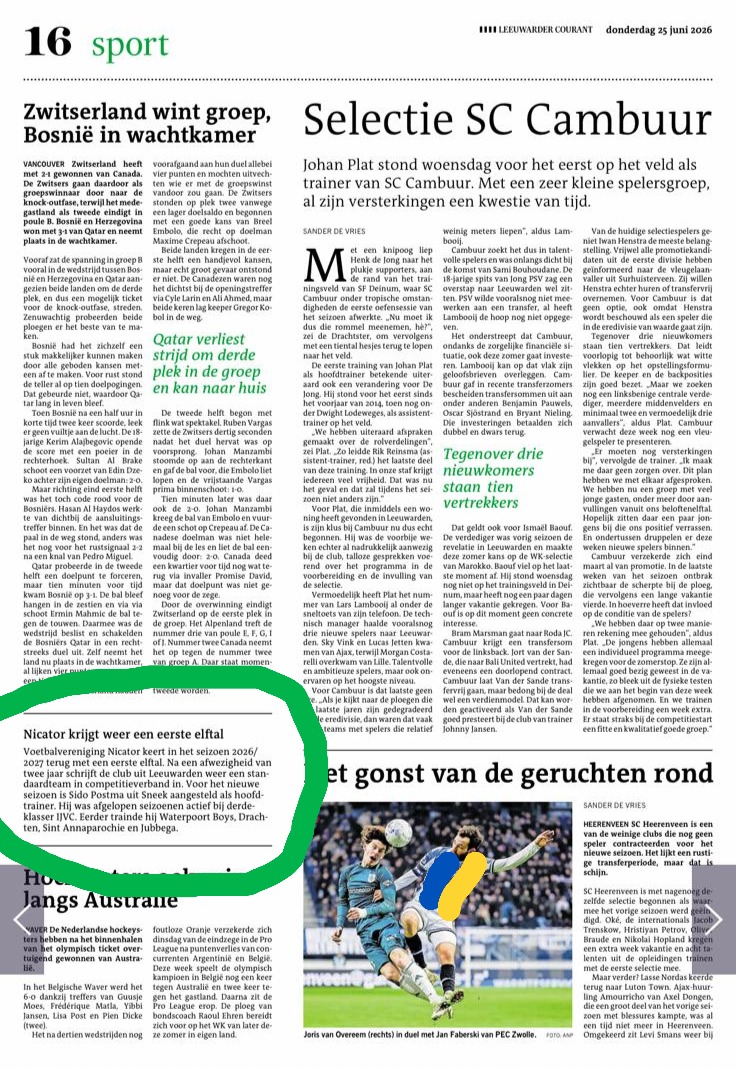 Nicator volop in het nieuws